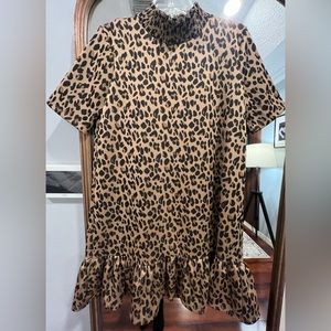 Animal print Zara dress